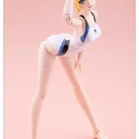 KOTO JK098 - Rui Saotome [Touou High School Competitive Swimsuit] Dreaming Style White Dolphin - Image 3