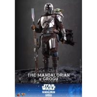 HT MMS871 - The Mandalorian & Grogu 1/6th Scale Collectible Set - Image 6