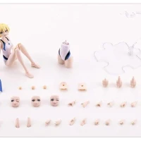 KOTO JK098 - Rui Saotome [Touou High School Competitive Swimsuit] Dreaming Style White Dolphin - Image 7
