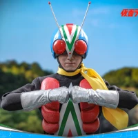 HT TMS185 - Kamen Rider V3 1/6th Scale Riderman - Image 5