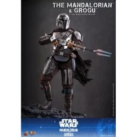 HT MMS871 - The Mandalorian & Grogu 1/6th Scale Collectible Set - Image 9