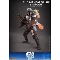 HT MMS871 - The Mandalorian & Grogu 1/6th Scale Collectible Set - Image 7