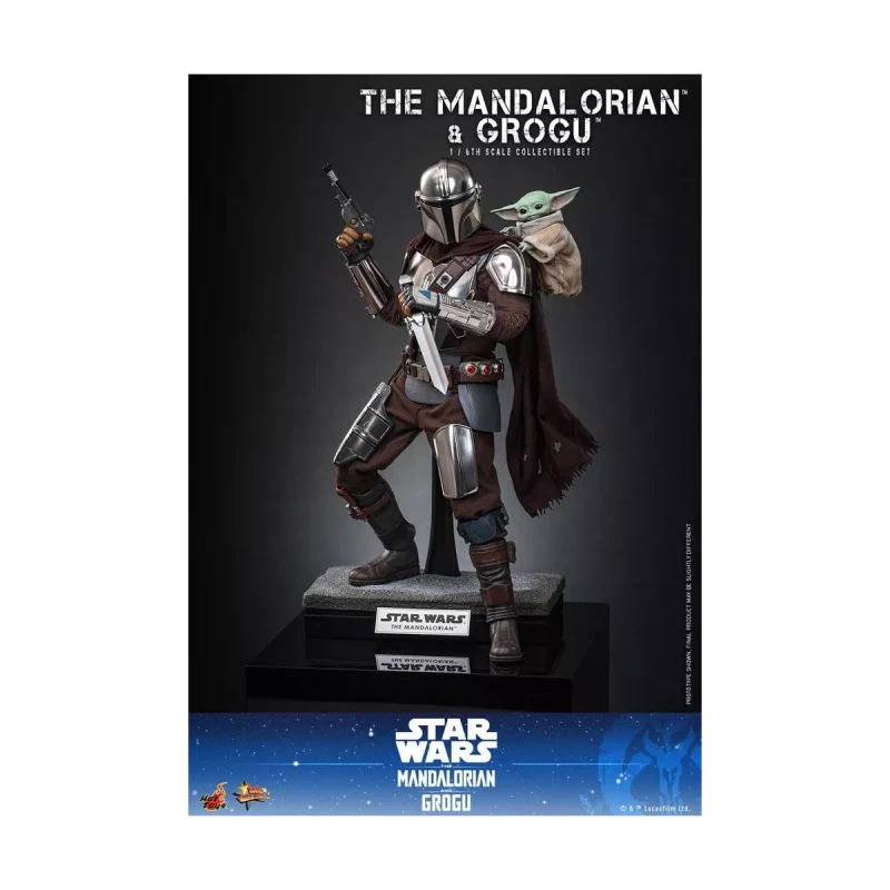 HT MMS871 - The Mandalorian & Grogu 1/6th Scale Collectible Set
