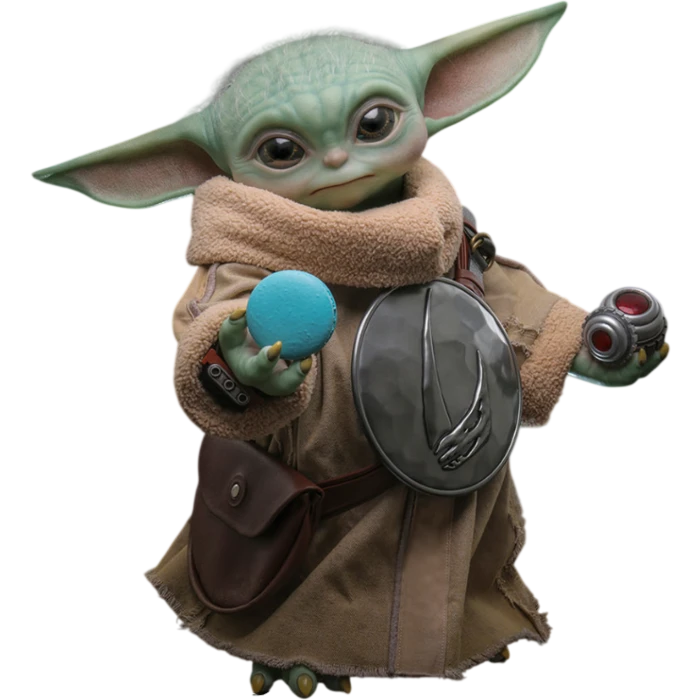HT LMS016 - Star Wars Mandalorian & Grogu - Grogu Life-Size