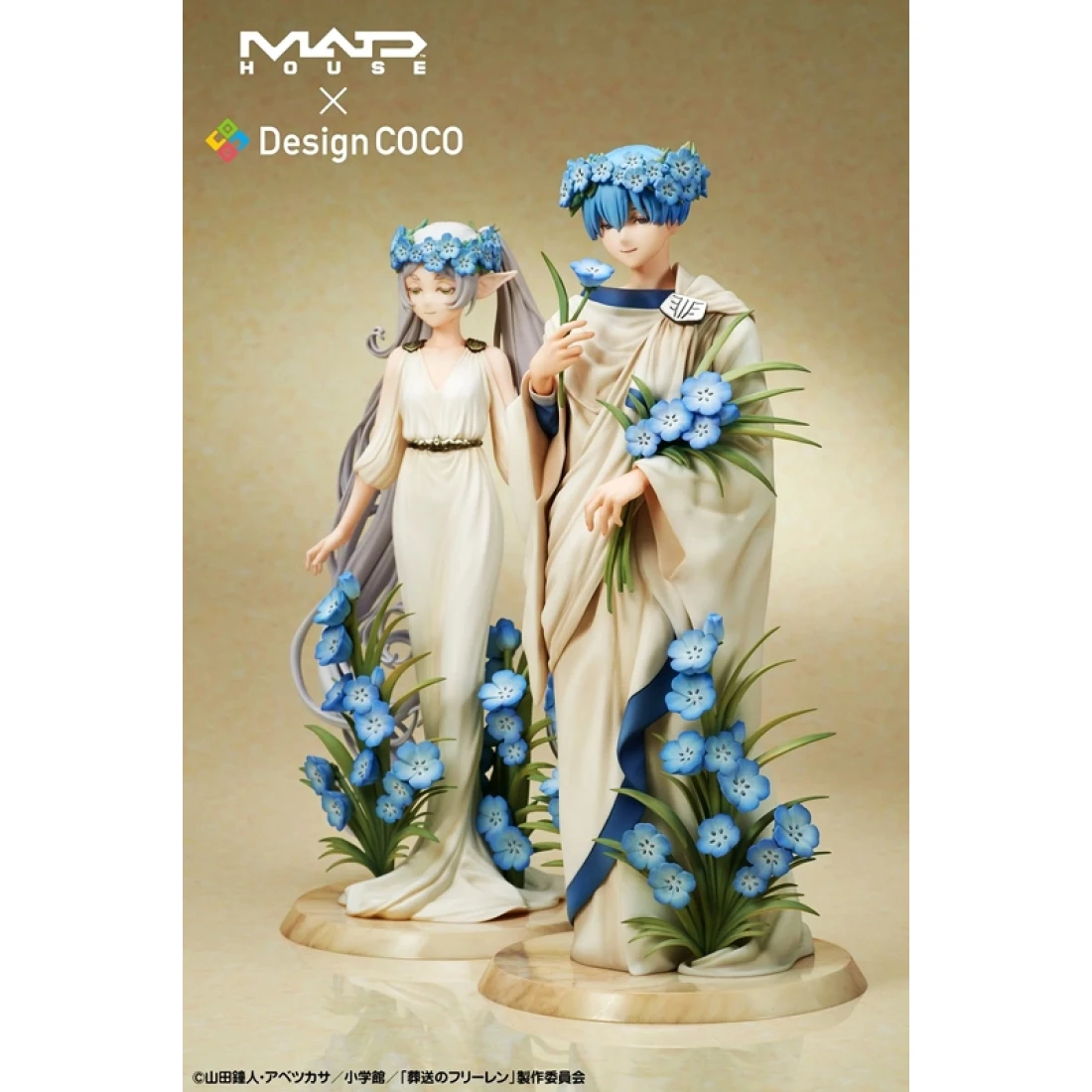 1/7th MADHOUSE x DesignCOCO Frieren: Beyond Journey's End Frieren & Himmel - Art Nouveau Style