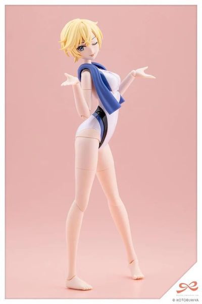 KOTO JK098 - Rui Saotome [Touou High School Competitive Swimsuit] Dreaming Style White Dolphin - Image 4