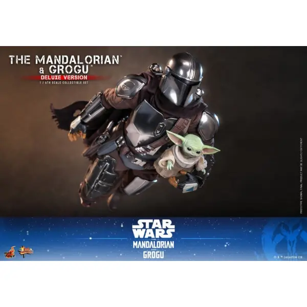HT MMS872 - The Mandalorian & Grogu Collectible Set (Deluxe Version) - Image 3