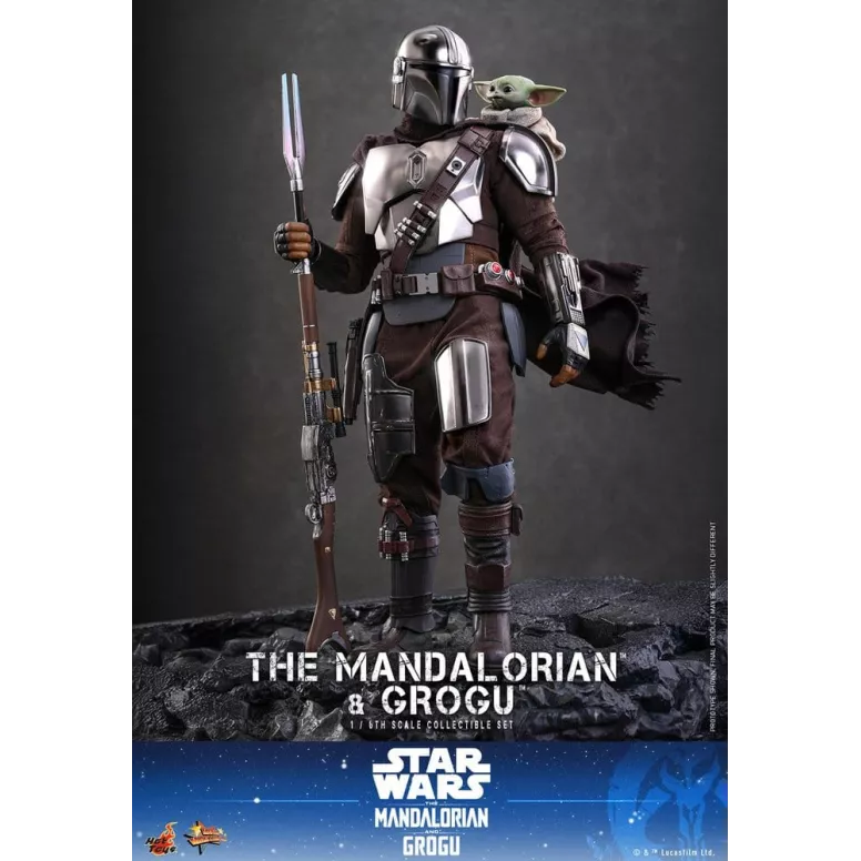 HT MMS871 - The Mandalorian & Grogu 1/6th Scale Collectible Set - Image 6