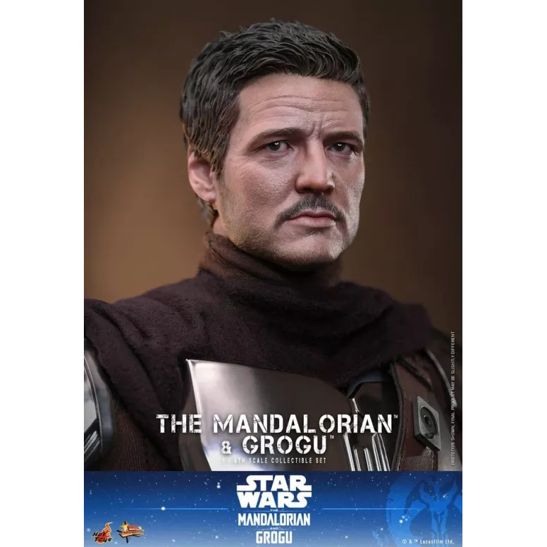 HT MMS871 - The Mandalorian & Grogu 1/6th Scale Collectible Set - Image 1