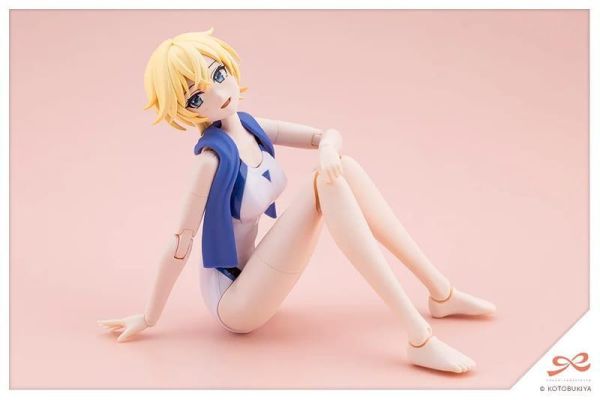 KOTO JK098 - Rui Saotome [Touou High School Competitive Swimsuit] Dreaming Style White Dolphin - Image 6