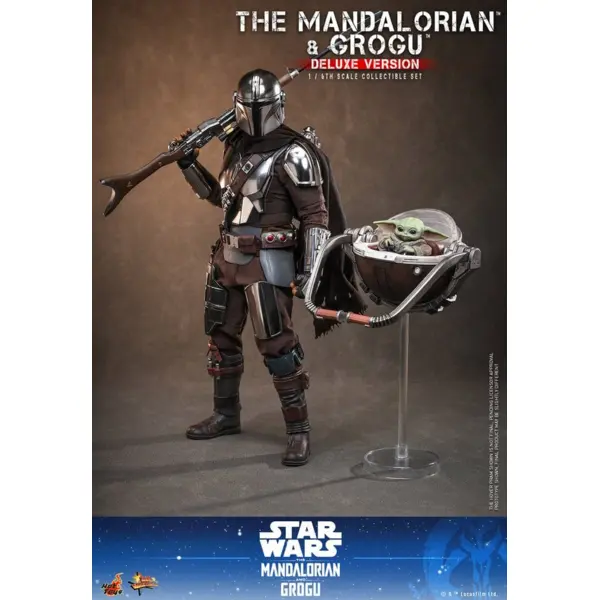 HT MMS872 - The Mandalorian & Grogu Collectible Set (Deluxe Version) - Image 8