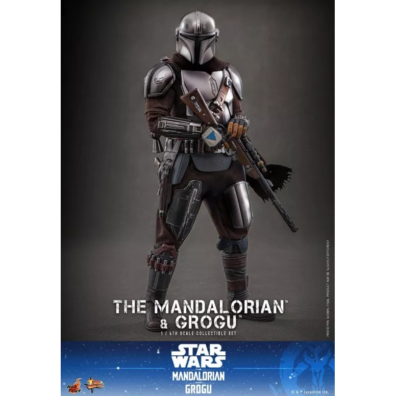 HT MMS871 - The Mandalorian & Grogu 1/6th Scale Collectible Set - Image 10